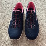 Skechers  Summits Cool Slip On Sneakers Bungee Laces Women's Size 8.5 Navy Pink Photo 1