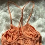 Free People  Beach under the stars sweater midi dress orange Photo 5