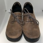 Merrell Veranda Leather Tie Clog Shoes Cloudy Brown Women’s Sz 6 Photo 2