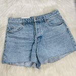 H&M Light Wash High Rise Denim Shorts Photo 0