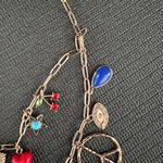 Free People  Maxamillion Charm Necklace Gold Charm Necklace Photo 8