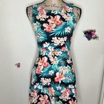 PINK - Victoria's Secret  Tropical Print Cut Out Back Dress Size Small Photo 0