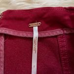 Free People Modern Femme Wine Red Mini Skirt Photo 3