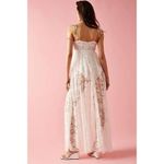 For Love & Lemons Lorena Maxi Gown Dress White Size L Photo 1