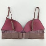 PINK - Victoria's Secret  Love Pink T Shirt Bra Padded Elastic Band Pink 28A Photo 1