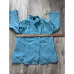 Eileen Fisher  Button Front Jacket‎ Textured Jacket Size M Photo 4