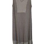 Simply Vera Vera Wang Women's XS Geometric Maxi Dress Multicolor Photo 0