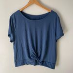 Zyia Calm Blue Swirl in Front Shirt Photo 1