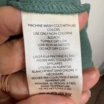 Free People  Green Slouchy One Shoulder Long Sleeve Top Sz S Photo 6