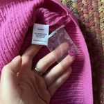 Pendleton NWOT MERINO WOOL PINK CABLE KNIT  BUTTON UP CARDIGAN Photo 3