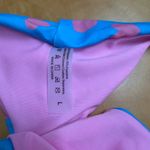 Blue and Pink Heart Bikini Bottom Size L Photo 2