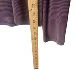 Western Collection Vintage 90s Purple Striped Stretch Semi Sheer Long Sleeve Top Size XL Photo 7