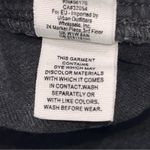 Free People  Black Haven Zip Front Denim Jean Mini Skirt size 25 Photo 8