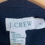 J.Crew Vintage J.‎ Crew Button Down Navy Topcoat Pea Coat Size 8 EUC Wool & Cashmere Photo 4
