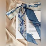 8 Piece Set Oil Painting‎ Print Satin Style Twillies Photo 4