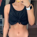 No Boundaries Black Top Swimsuit Photo 0