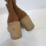 Dolce Vita Tan Suede Leather Platform Castor Ankle Boots Women’s 6.5 Chukka Photo 3