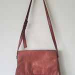 American Leather Co Brown Leather Crossbody Bag Photo 0