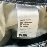 Paige Jax Cut Off Jean Shorts Mens 32 Light Wash Denim Stretch Raw Hem Casual Photo 5