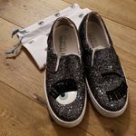 Chiara Ferragni Wink Eye Glitter Chic Feminine Streetwear Trendy Sneakers Size 6 Gray Photo 0