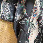 Nike  Pro Dri-fit Women's Colorful Black Psychedelic Training Capris Small Photo 3