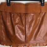 Tribo Carioca brown mini skirt with belt size 26 Photo 7