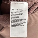 American Eagle Aerie Seriously Lived In Oversized Baggy Sweatshirt Brown Paisley Crew Neck Med Photo 4