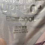 32 Degrees Heat 32 Degrees Cool Purple Print Sun Protection UPF 50+ Long Sleeve Top size S Photo 2