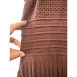 Anthropologie NWT Sleeveless Mock-Neck Drop-Waist Sweater Midi Dress Size L Photo 6