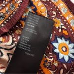 Free People  Rosalie Wrap Top long sleeve asymmetric indie hippie festival floral Photo 4