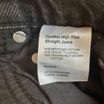 Reformation Cynthia High Rise Straight Jeans in Lagoon Destroyed Wash Size 26 Photo 6