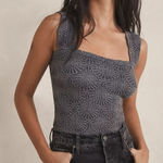 Free People  | Love Letter Cami Stretch Top in Black in‎ size XS/S Photo 0