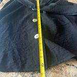 In The Style Balloon Sleeve Button Down Mini Dress Jac Jossa Black Tall Sz 10 New Photo 8