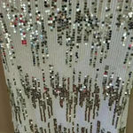 SheIn Sequin Tee Shirt Mini Dress Versatile Size Small Shift Dress Party MINT Photo 6