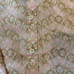 Foxcroft  Beige and Pink Patterned Blouse Photo 4