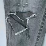 Tinseltown Women’s Straight Leg Distressed Ripped Denim Jeans Photo 5