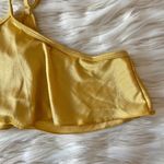Princess Polly MinkPink Yellow Golden Cold Shoulder Flounce Bikini Top Sz XS Photo 79