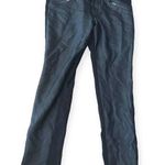 Vintage MOSSIMO Y2k faux leather zip knit pants Size 16 Photo 0