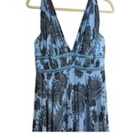 Sandro Paris Beathe Paisley Dress Sz. 36 (US S) Blue Photo 2