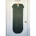 Anthropologie Sabina Musayev •  Textured Renaissance Midi Dress green plisse Photo 2