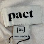 Pact  The Portside‎ Cream Sleeveless Jumpsuit Organic Cotton Size XL NWT Photo 8