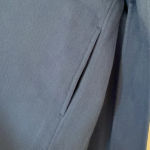 Zimmermann Fringed Wool Coat Wrap Robe Style Trench Coat Periwinkle Blue Size 3 Photo 8