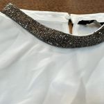 ZARA 🆕  | White Beaded Blouse Small Photo 2