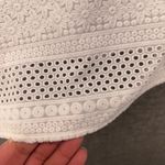 J.Jill  Womens Tunic Blouse Size XL‎ White Crochet Fully Lined Soft Coastal Boho Photo 2