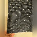 Ann Taylor  LOFT Navy Blue white Polka Dot Straight Pencil Skirt 6P‎ Photo 4
