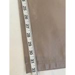 Abercrombie & Fitch A & F Beige Gray Faux Leather 90’s Straight Ultra High Rise Pants EUC Sz 28/6L Photo 14