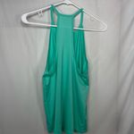 Old Navy EUC  active women’s turquoise high neck ribbed loose relaxed top‎ medium Photo 5