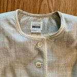 Leslie Fay  Suits Vintage Gray Checkered Jacket Blazer Womens 12 Photo 2