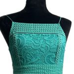 Topshop  Crochet Mini Dress women’s size 2, spaghetti‎ strap, zip closure Photo 2