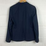 J.Crew women’s 1035 bi stretch two button Italian wool lapel navy blue blazer Photo 4